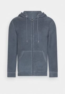 Pier One BORG ZIP-UP JACKET - Fleecejacke - Dark Green -Pier One Verkaufsgeschäft 011099493b5240efb0f14d67b8673274