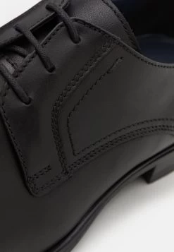 Pier One LEATHER - Schnürer - Black -Pier One Verkaufsgeschäft 05811a4bfe5243e3bee15ff78978f3c0