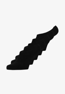 Pier One 7 PACK - Füßlinge - Black -Pier One Verkaufsgeschäft 064797381254445f8d9bbeaa50af4196