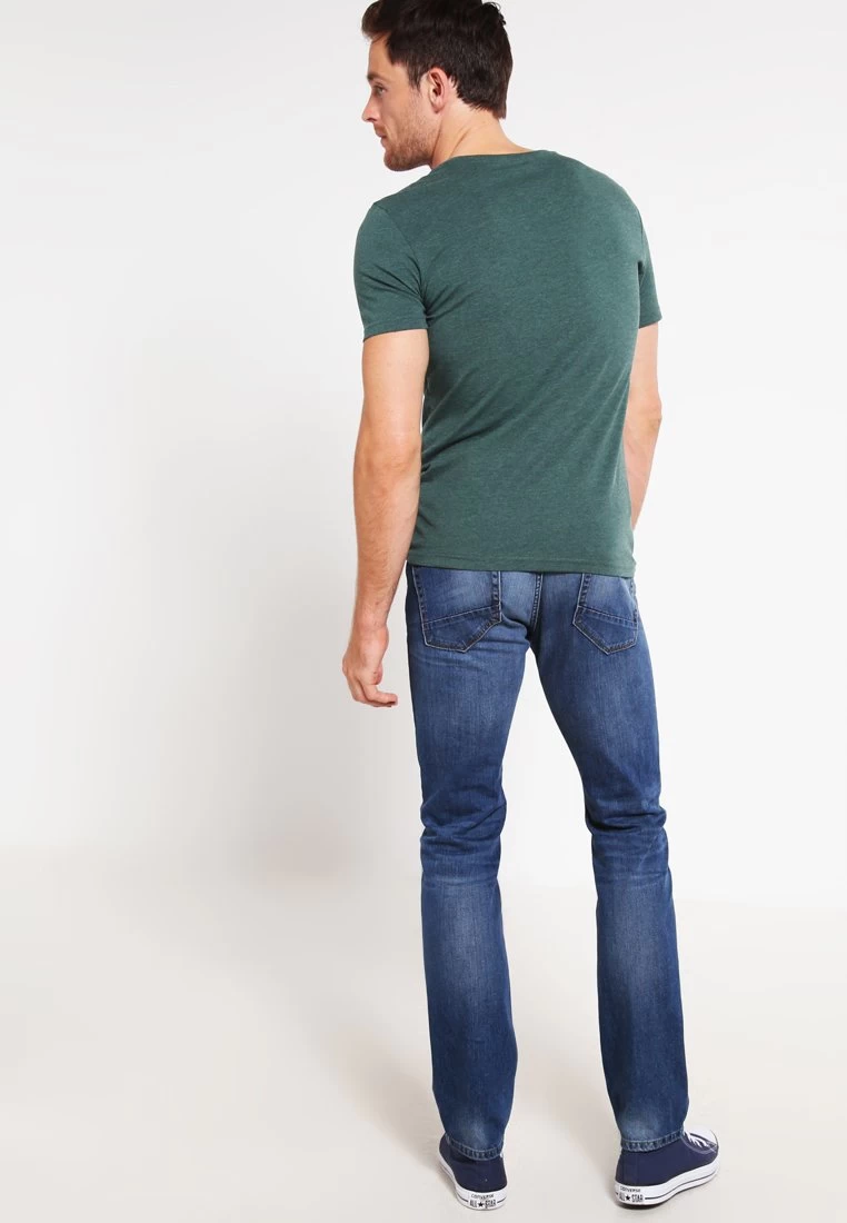 Pier One T-Shirt Basic - Green Melange 3 Pier One T-Shirt Basic - Green Melange – Bild 3