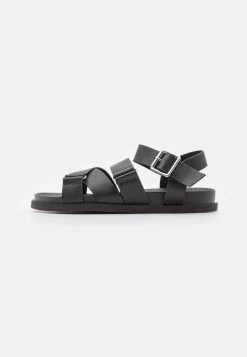 Pier One UNISEX - Riemensandalette - Black