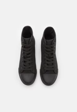 Pier One UNISEX - Sneaker High - Black -Pier One Verkaufsgeschäft 13f50672a29e4c08a3fbaf05e06cbe4f