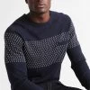 Pier One Strickpullover - Dark Blue