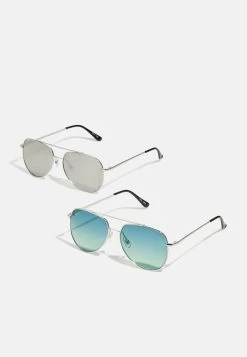 Pier One 2 PACK - Sonnenbrille - Black/blue -Pier One Verkaufsgeschäft 14b1fb2259ef463a8d167a3c5fa99d1a