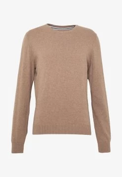 Pier One BASIC CREWNECK - Strickpullover - Mottled Beige -Pier One Verkaufsgeschäft 188b4f92241a4ee38833f970cf37df24