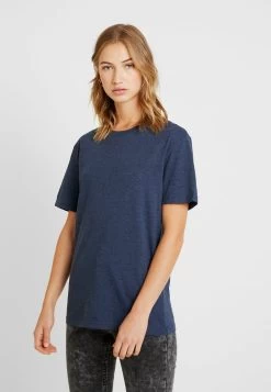 Pier One T-Shirt Basic - Dark Blue Melange -Pier One Verkaufsgeschäft 1913ab27ec374ef0b3e6a5ff891afb49
