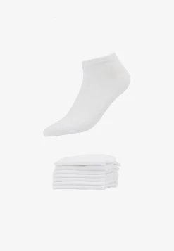 Pier One 7 PACK - Socken - White/black -Pier One Verkaufsgeschäft 217411fe169649c2b3fe48dc63b95bd8