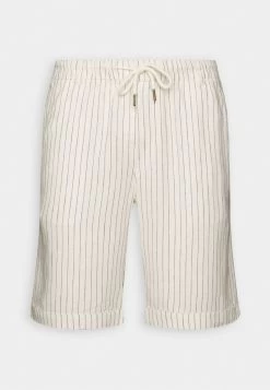 Pier One LINEN BLEND DRAWCORD SHORTS - Shorts - Off-white -Pier One Verkaufsgeschäft 228637db60b840a58a2b5acb0845341b 1