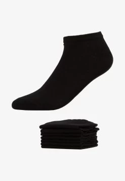 Pier One 7 PACK - Socken - White/black -Pier One Verkaufsgeschäft 3744875b1323434ca6043dcb8731353b