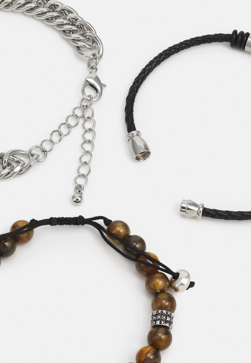 Pier One 4 PACK - Armband - Silver-coloured 2 Pier One 4 PACK - Armband - Silver-coloured – Bild 2