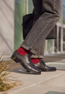 Pier One LEATHER - Business-Schnürer - Black -Pier One Verkaufsgeschäft 5c73cd0c3a9e405887ee3816b68d4047