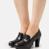 Pier One LEATHER - Pumps - Black