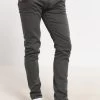 Pier One SLIM FIT CHINO - Chino - Dark Grey