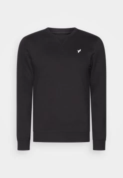 Pier One Sweatshirt - Black/mottled Grey -Pier One Verkaufsgeschäft 7954a7df4b094e52bda097136e48cead