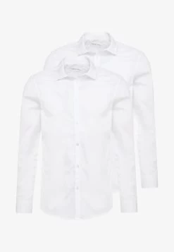 Pier One 2 PACK - Businesshemd - White -Pier One Verkaufsgeschäft 80b0853fe93b4ce78b05673341572c11