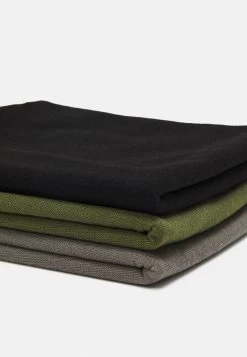 Pier One 3 PACK UNISEX - Schlauchschal - Black, Grey, Olive -Pier One Verkaufsgeschäft 84f98a206bd54f27bd29605e058c4b38