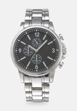 Pier One UNISEX - Uhr - Silver-coloured/black 10 Pier One UNISEX - Uhr - Silver-coloured/black -Pier One Verkaufsgeschäft 8aeb2a979ab44369a9f7a84cbc0dedd4 1