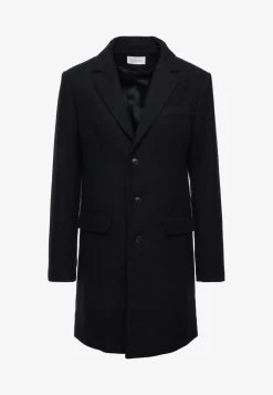 Pier One Klassischer Mantel - Dark Blue -Pier One Verkaufsgeschäft 96cbc5d7d0be48638eb63ddeede19e49