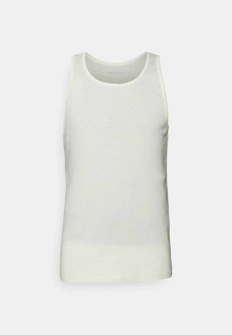 Pier One 5 PACK - Unterhemd/-shirt - 802 - Black_102 - Grey_001 - White 2 Pier One 5 PACK - Unterhemd/-shirt - 802 - Black_102 - Grey_001 - White – Bild 2