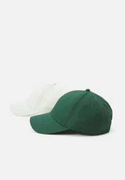 Pier One UNISEX 2 PACK - Cap - Green/off White -Pier One Verkaufsgeschäft 99ca31b413ff4c18aa6122d7b5200082