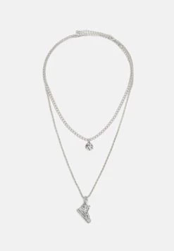 Pier One UNISEX 2 PACK - Halskette - Silver-coloured -Pier One Verkaufsgeschäft 9d038e7670c342348d18a1c1009866cc