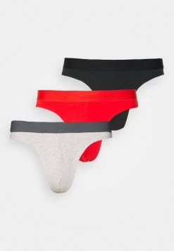 Pier One 3 PACK - Slip - Red/grey/black -Pier One Verkaufsgeschäft 9ecedf99edb840a0b860586dbd2381be