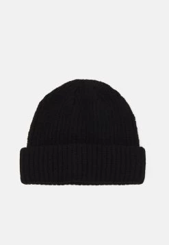 Pier One SHORT MICRO BEANIE UNISEX - Mütze - Black -Pier One Verkaufsgeschäft 9f21733eb7c144e99d0caa1c7530c76b 1