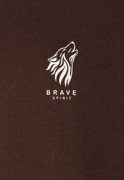 Pier One Sweatshirt - Dark Brown -Pier One Verkaufsgeschäft 9fa78db2b7374fadb60a348659130137