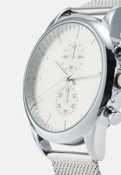 Pier One UNISEX - Chronograph - Silver-coloured -Pier One Verkaufsgeschäft a3b13f9297e1480998985e1a2a89197f