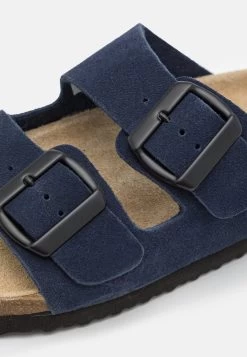 Pier One LEATHER UNISEX - Hausschuh - Dark Blue -Pier One Verkaufsgeschäft a5a88158e25a4eb4b3e59dc262861c25