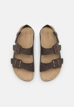 Pier One UNISEX - Riemensandalette - Dark Brown 9 Pier One UNISEX - Riemensandalette - Dark Brown -Pier One Verkaufsgeschäft a689817c07e34f47aa63a98de89f094a