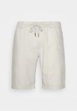 Pier One LINEN BLEND DRAWCORD SHORTS - Shorts - Off-white -Pier One Verkaufsgeschäft ad307b3758f94473ba5277a4cff77e39