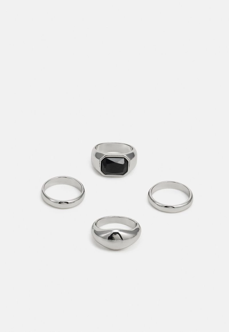 Pier One 4 PACK - Ring - Silver-coloured 4 Pier One 4 PACK - Ring - Silver-coloured – Bild 4