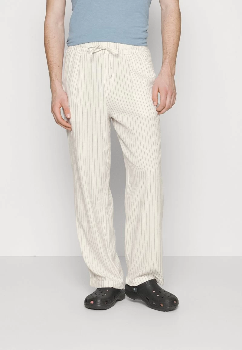 Pier One DRAWCORD TROUSERS - Stoffhose - Off-white 6 Pier One DRAWCORD TROUSERS - Stoffhose - Off-white – Bild 6