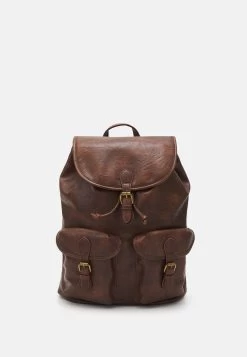 Pier One UNISEX - Tagesrucksack - Dark Brown