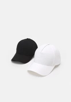 Pier One UNISEX 2 PACK - Cap - Black/white -Pier One Verkaufsgeschäft c81afa5f2a2041ba9384bf535a217551 1