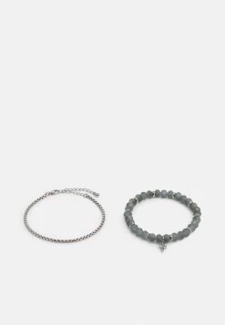 Pier One 2 PACK - Armband - Silver-coloured -Pier One Verkaufsgeschäft c8a2904a872e44a69624b161aad3b165 1
