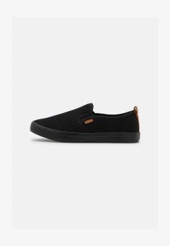 Pier One UNISEX - Slipper - Black