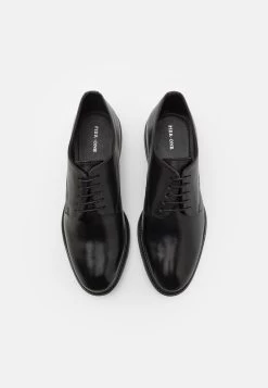 Pier One LEATHER - Schnürer - Black -Pier One Verkaufsgeschäft d329b480fd9647fcb02de0ad52e20a04