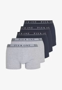 Pier One 5 PACK - Panties - Dark Blue/mottled Grey -Pier One Verkaufsgeschäft d4dee33262f043a78b9563ab4cdb0bb2