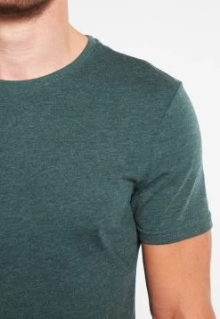 Pier One T-Shirt Basic - Green Melange 11 Pier One T-Shirt Basic - Green Melange -Pier One Verkaufsgeschäft d508f159fdf845899bceb24aac987afc