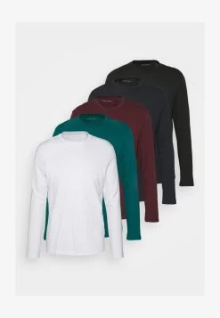 Pier One 5 PACK - Langarmshirt - White/dark Blue/black 11 Pier One 5 PACK - Langarmshirt - White/dark Blue/black -Pier One Verkaufsgeschäft d83220e9e54d43fcb8998bbd6af96e96
