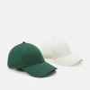 Pier One UNISEX 2 PACK - Cap - Green/off White