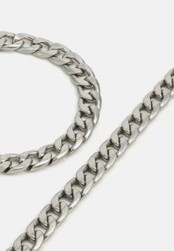 Pier One 2PACK SET - Halskette - Silver-coloured -Pier One Verkaufsgeschäft df2f201b74344f4db97bf89a3f01a241