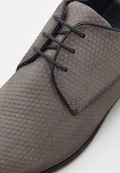 Pier One LEATHER - Schnürer - Dark Grey -Pier One Verkaufsgeschäft e0f1574267c74dc1b5d53d5cfef035ae