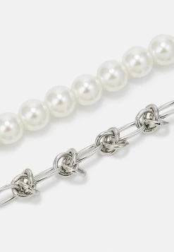 Pier One 2 PACK UNISEX - Halskette - Silver -Pier One Verkaufsgeschäft f0386c66f33643f9a20dceab9586d469