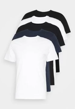 Pier One T-Shirt Basic - Black/white/blue 9 Pier One T-Shirt Basic - Black/white/blue -Pier One Verkaufsgeschäft f1b37127ec2d45f98139c878d4f29450