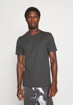 Pier One 3 PACK - T-Shirt Basic - Black/mottled Dark Grey/bordeaux 9 Pier One 3 PACK - T-Shirt Basic - Black/mottled Dark Grey/bordeaux -Pier One Verkaufsgeschäft fbb1fa11fda54722bafd9df33f46d342